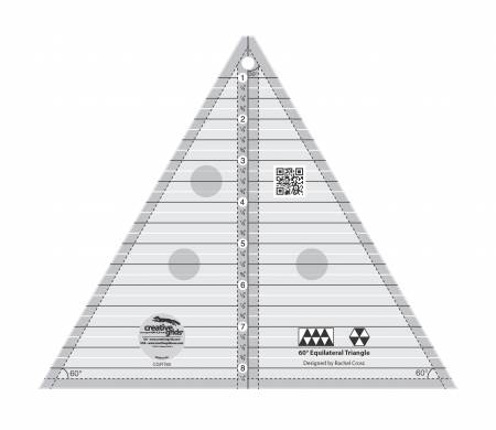 Creative Grids 2-1/2in x 18-1/2in Rectangle Ruler CGR218 743285000777 Rulers  & Templates